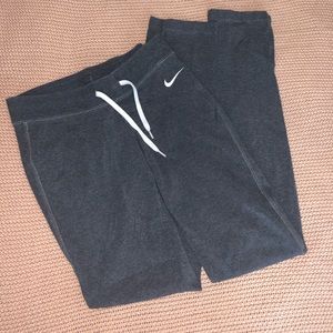 Dark grey Nike sweats